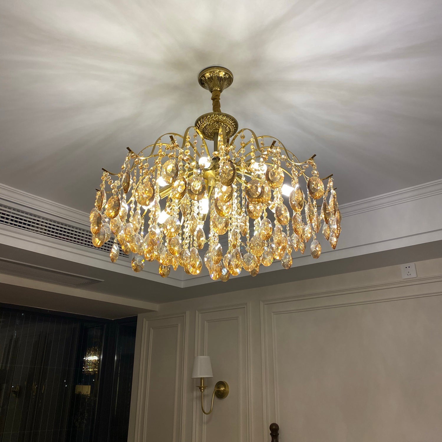 Windchime Crystal Chandelier