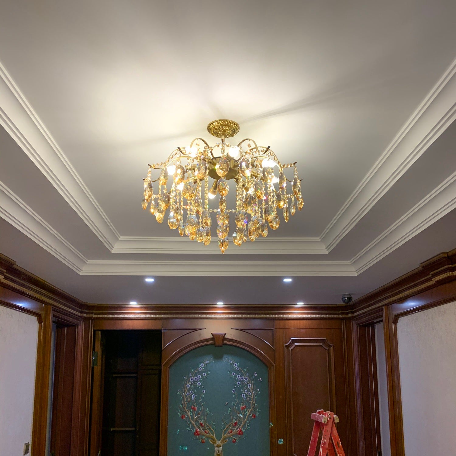 Windchime Crystal Chandelier