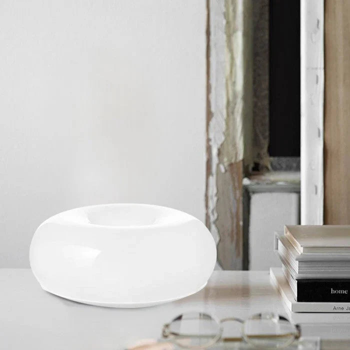 LED Wall Lamp "Donut" – Designer Lighting Fixture with a Light Halo Effect