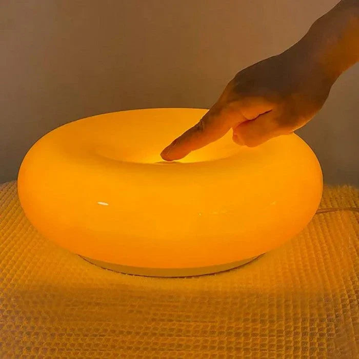 LED Wall Lamp "Donut" – Designer Lighting Fixture with a Light Halo Effect