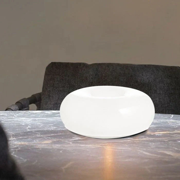 LED Wall Lamp "Donut" – Designer Lighting Fixture with a Light Halo Effect
