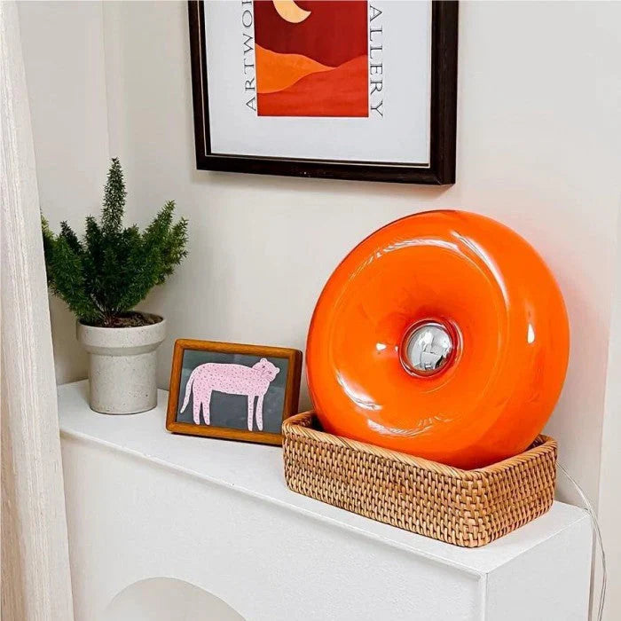 LED Wall Lamp "Donut" – Designer Lighting Fixture with a Light Halo Effect