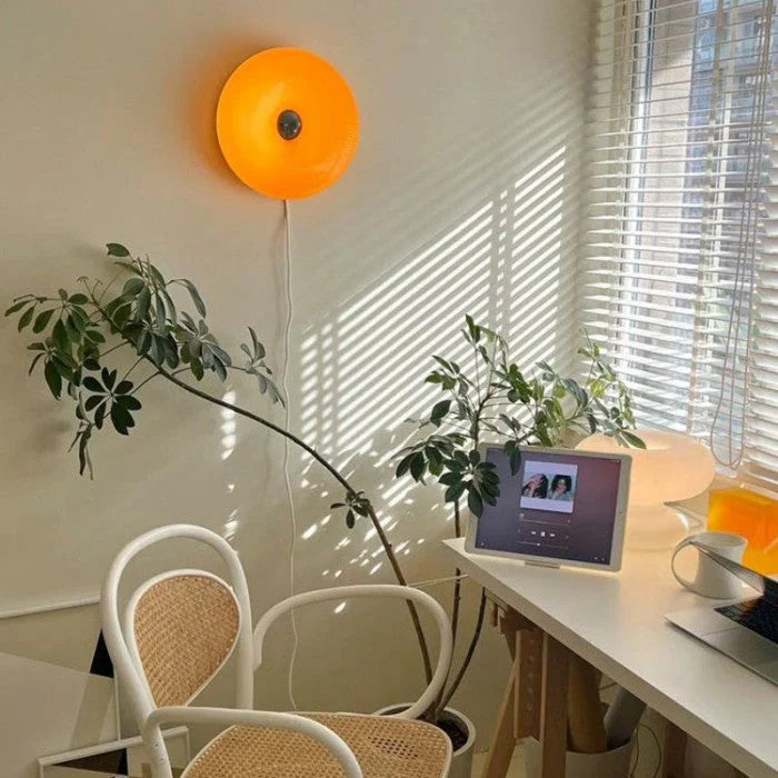 LED Wall Lamp "Donut" – Designer Lighting Fixture with a Light Halo Effect