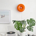 LED Wall Lamp "Donut" – Designer Lighting Fixture with a Light Halo Effect