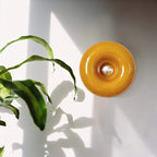 LED Wall Lamp "Donut" – Designer Lighting Fixture with a Light Halo Effect