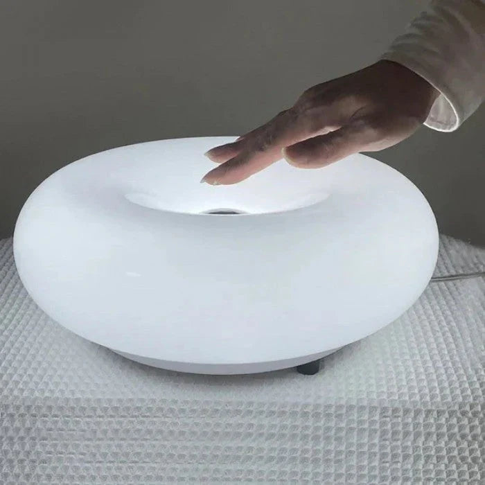 LED Wall Lamp "Donut" – Designer Lighting Fixture with a Light Halo Effect