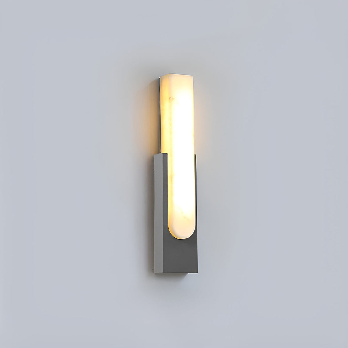 Agatha Modern Artificial Alabaster Minimalist Wall Light