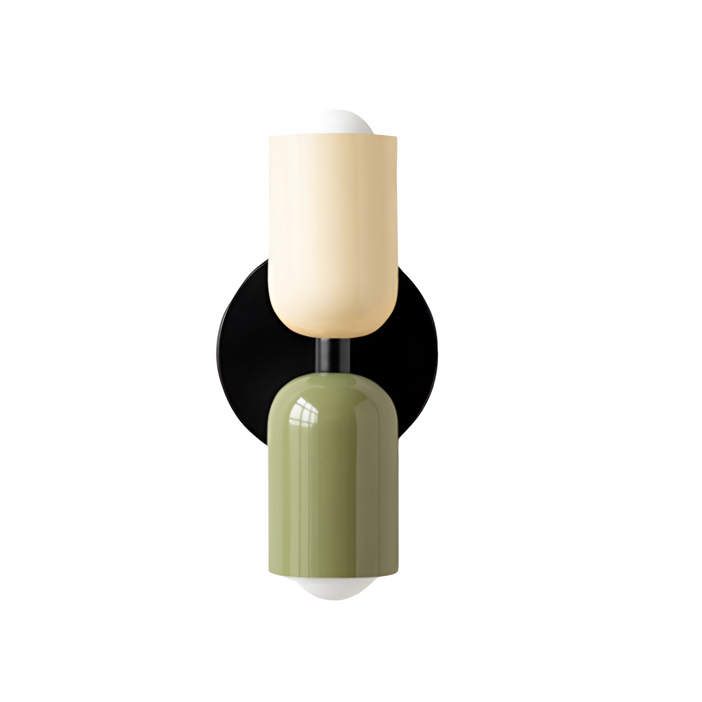 Nordic Macaron Double Head Iron Wall Light