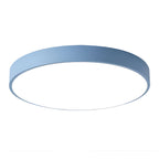 Nordic Macaron Round LED Ceiling Light