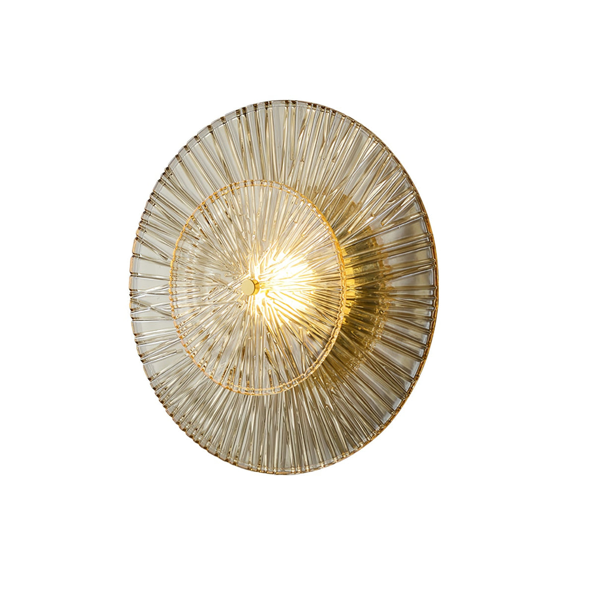 Round Crystal Wall Light