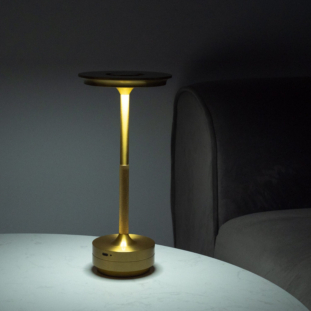 Nara Metallic Cordless Table Lamp