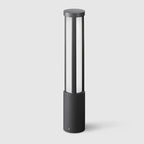 Cylinder LED Black Modern Outdoor Post Lights Street Light