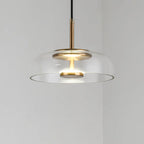 Modern Pendant Lamp with Glass Shade