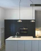 Modern Pendant Lamp with Glass Shade