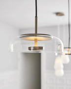 Modern Pendant Lamp with Glass Shade