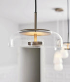 Modern Pendant Lamp with Glass Shade