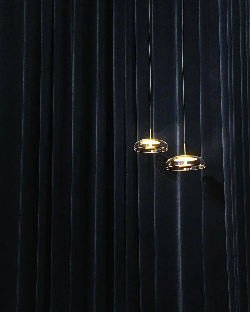 Modern Pendant Lamp with Glass Shade