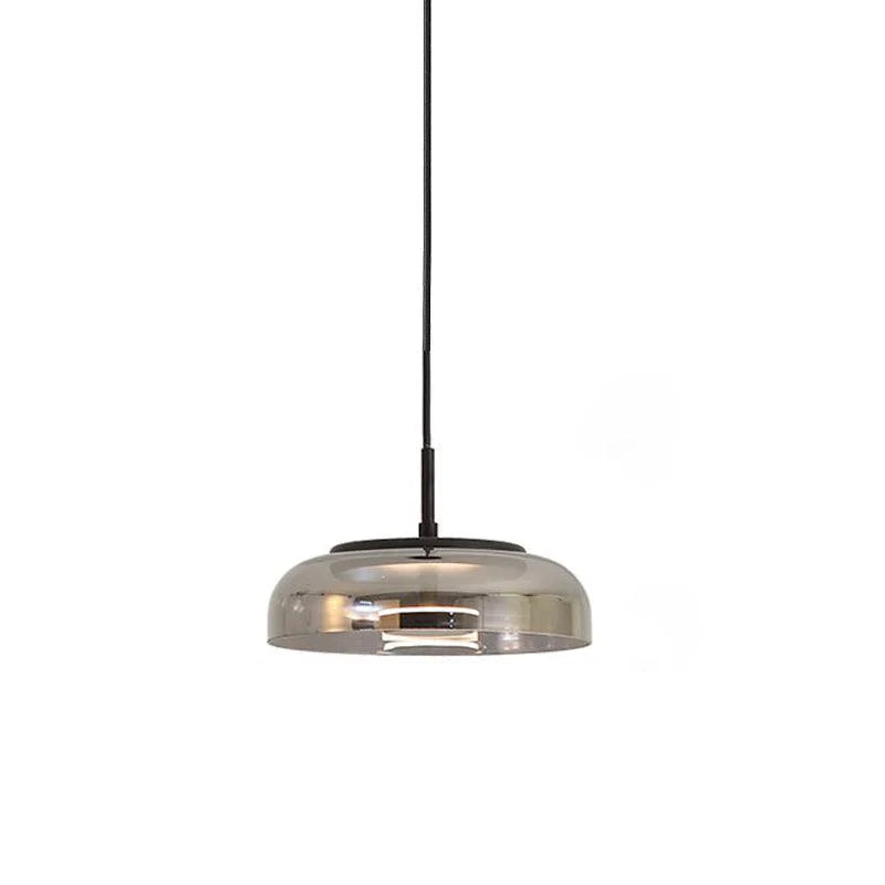 Modern Pendant Lamp with Glass Shade