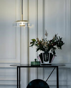 Modern Pendant Lamp with Glass Shade
