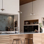 Modern Pendant Lamp with Glass Shade