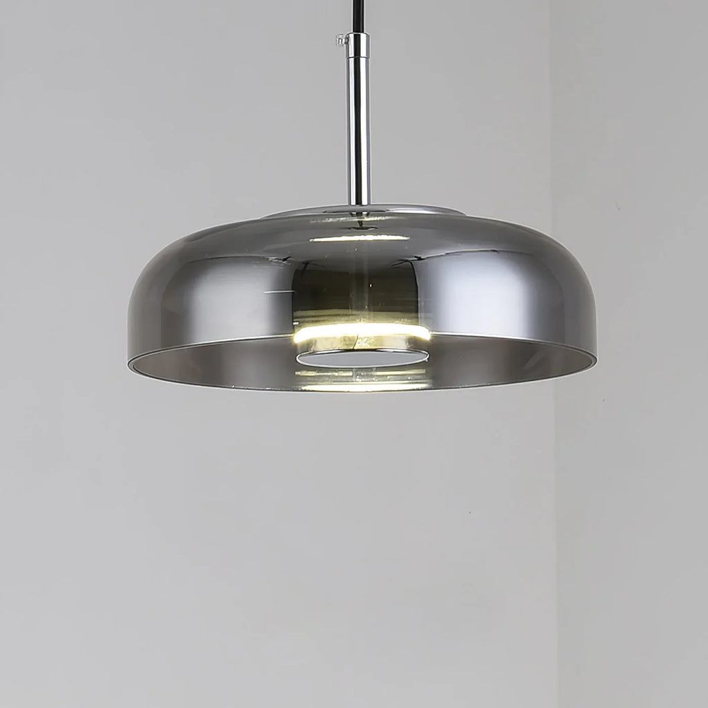 Modern Pendant Lamp with Glass Shade