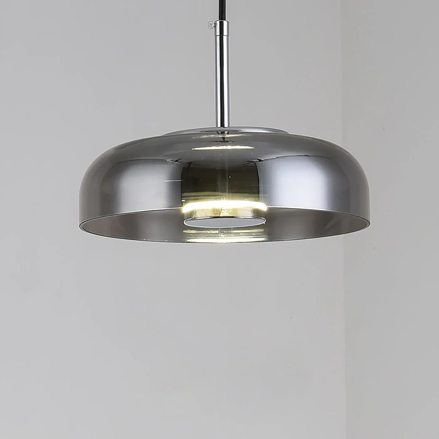 Modern Pendant Lamp with Glass Shade