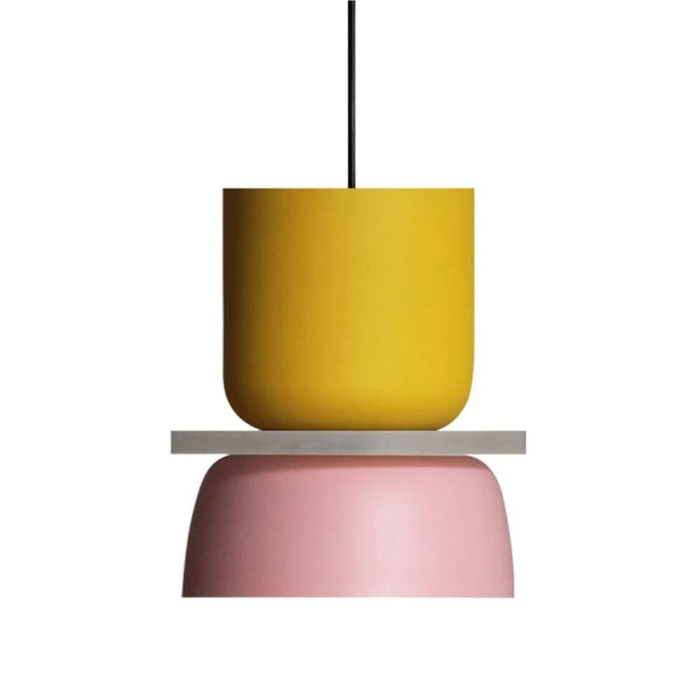 Irina Colorful Bowl Shade Pendant Light