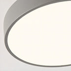 Eir Macaron Round Wood Grain Ceiling Lamp