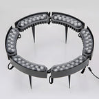 DIY Outdoor Waterproof LED Arc Spot Lights Trees Lawn Lights