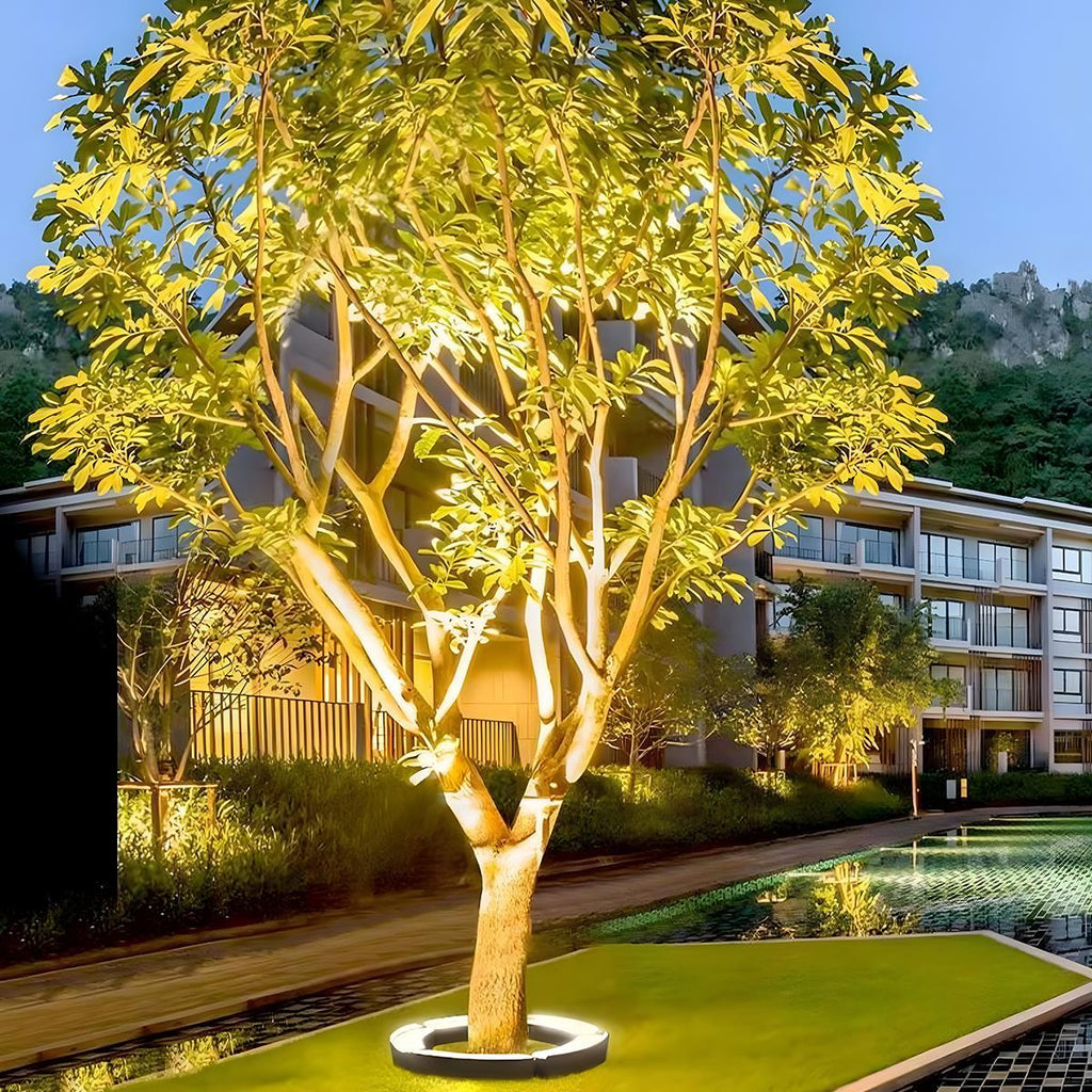 DIY Outdoor Waterproof LED Arc Spot Lights Trees Lawn Lights