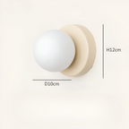 Nordic Rounded Macaron Minimalist Wall Light