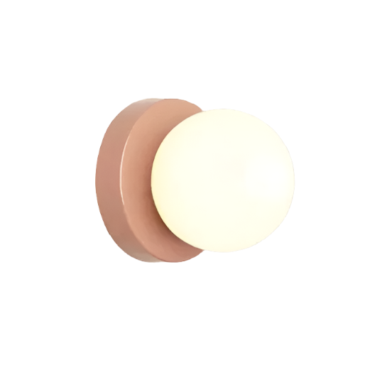 Nordic Rounded Macaron Minimalist Wall Light