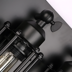 Retro Industrial Edison Long Flute Glass Wall Light