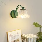 French Flower Vintage Acrylic Wall Light