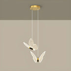 LED Pendant Lamp in the Shape of a Butterfly – Designer Lighting for Bedrooms and Living Rooms