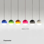 Edith Modern Bubble Suspension Light. Black/Gray/Blue/Pink. Living Room