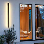 Edge Ripple Minimalist Linear Waterproof Outdoor Light
