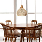 Boho Style Rattan Pendant Light