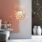 Blooming Nordic Flower Glass Pendant Light