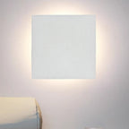 Klyne Minimalist Round/Square Outdoor Wall Lamp LED, Black/White
