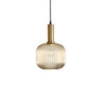 Nordic Colorful Glass Retro Pendant Light
