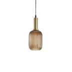 Nordic Colorful Glass Retro Pendant Light
