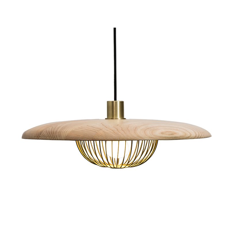 Wooden Metal Nordic Kasa Pendant Light