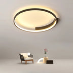 Aurenza - Modern Round LED Ceiling Light for Living Room or Bedroom