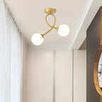 Zenovia - Elegant Minimalist Glass Ceiling Lamp