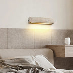 Modern Creative Yellow Travertine Stone Wall Light