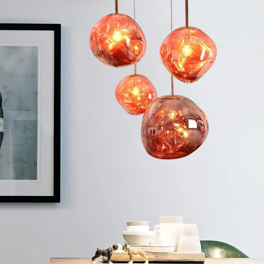 Thelma Minimalist Artistic Lava Melt Pendant Light