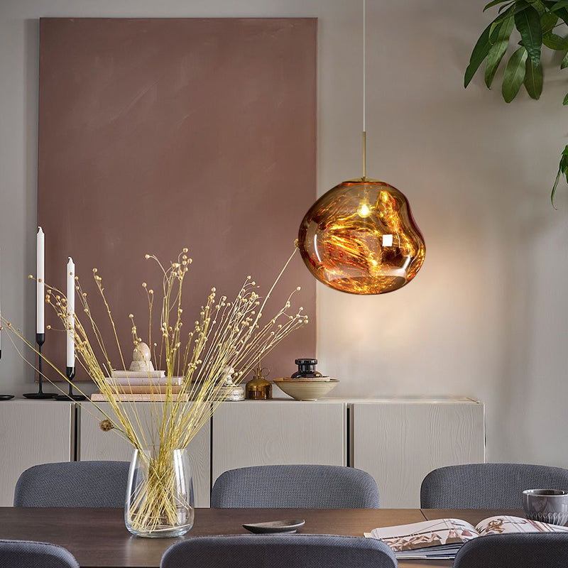 Thelma Minimalist Artistic Lava Melt Pendant Light