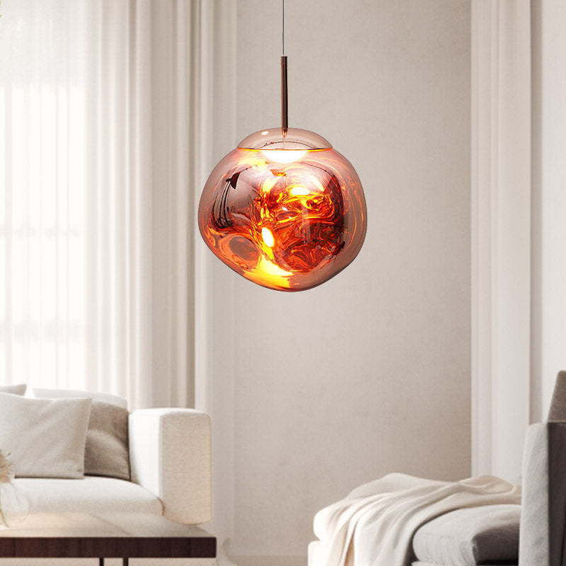 Thelma Minimalist Artistic Lava Melt Pendant Light