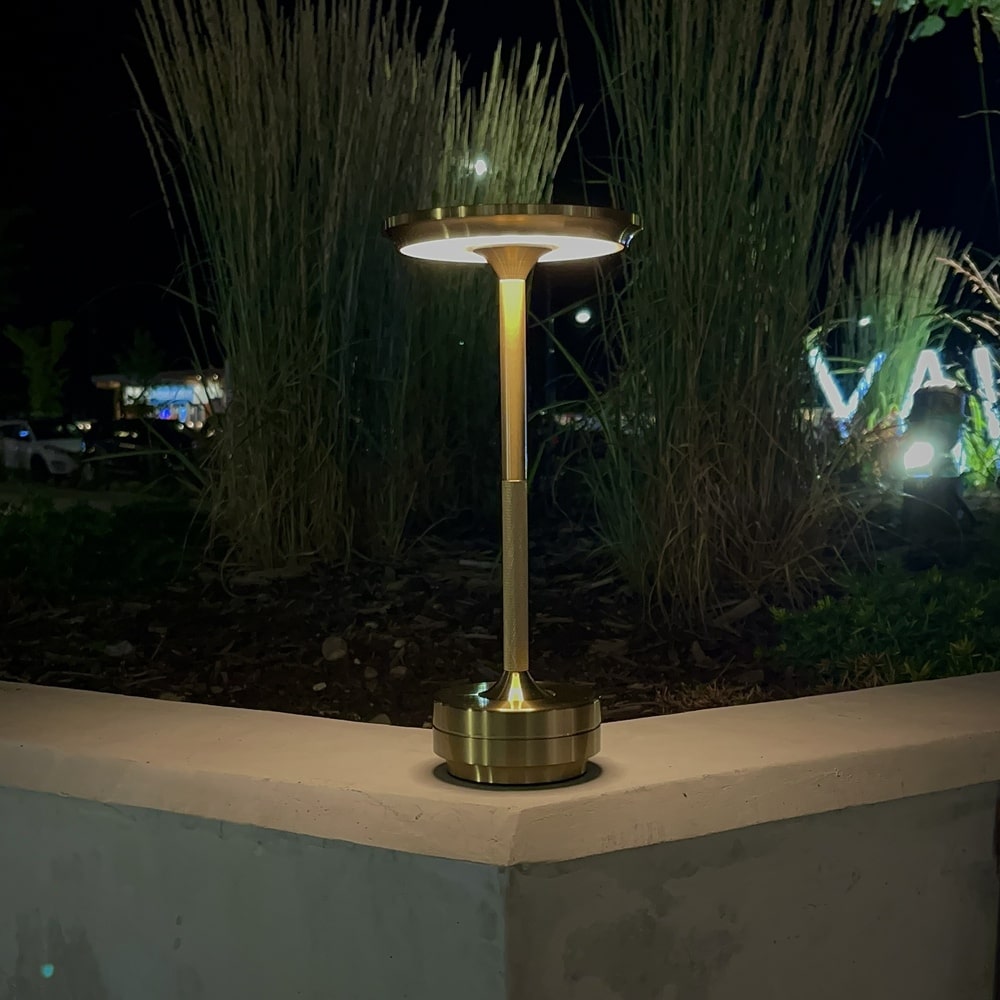 Nara Metallic Cordless Table Lamp